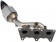 Exhaust Manifold with Integrated Catalytic Converter Dorman 674-591