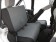 Set of Two Rear Seat Covers (Black/Gray) - Crown# SC30221