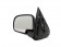 One New Driver Side Mirror MGM55EL w/ Rubber Seal & High Density Glass
