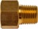 Inverted Flare Fitting-Male Connector-1/4 In. x 1/8 In. MNPT - Dorman# 490-312.1