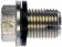 New Double Oversize Oil Drain Plug M14x1.50 - Dorman 090-183