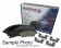 Front Ceramic MaxStop Plus Disc Brake Pad MSP1022  w/ Hardware - USA Made