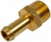 Brass Hose Fitting-Male Connector-3/8 In. x 3/8 In. MNPT - Dorman# 492-020.1