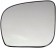 New Replacement Glass - Plastic Backing - Dorman 56790