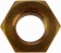 Hex Nut-Brass- 3/8-16 X 5/16 In. - Dorman# 849-004