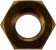 Brass Hex Nut - 5/16-24 - Dorman# 849-001
