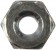 Hex Nut-Machine Screw-Grade 2- Thread Size: 6-32, Height 7/64" - Dorman# 350-004