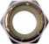 Hex Nut w/ Nylon Ring Insert-Stainless Steel-Thread 1/2-13 - Dorman# 894-084
