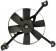 A/C Condenser Radiator Fan Assembly (Dorman 620-612) w/ Shroud, Motor & Blade