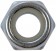 Class 8 Hex Lock Nuts w/ Nylon Ring M10-1.50 Height 10mm - Dorman# 784-778