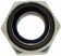 Class 8 Hex Lock Nuts w/ Nylon Ring, Thread M6-1.0, Height 6mm - Dorman# 878-306