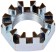 2 Spindle Nut, Castle Style - 43 Mm Hex - Dorman# 615-216