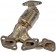 New Exhaust Manifold With Integrated Catalyic Converter - Dorman 673-830