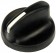 One New Black Three-Piece HVAC Knob Kit for Kenworth L92-6000--0718 702-5402