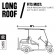 DLX GOLF CAR ENCLOSURE LONG ROOF, Black - Classic# 40-055-340401-00