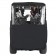 DLX GOLF CAR ENCLOSURE SHORT ROOF, Black - Classic# 40-054-330401-00