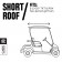 EZ GO GOLF CAR ENCLOSURE SHORT ROOF, Khaki - Classic# 40-058-335801-00