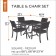 Veranda Patio Table & Chair Cover, Square, 4 Chair - Classic# 55-227-011501-00