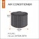 Ravenna Air Conditioner Cover, Round - Classic# 55-176-015101-Ec