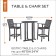 Ravenna Patio Table & Chair Cover, Bistro - Classic# 55-196-015101-Ec