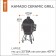 Hickory Ceramic Grill Cover - Classic# 55-219-042401-Ec