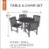BELLTOWN ROUND TABLE & CHAIR COVER - Classic# 55-274-015501-00