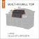 Island Grill Top Cover Lrg - Classic# 55-055-041501-00