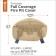 FULL COVERAGE FIRE PIT COVER SAND - ROUND - Classic# 59912
