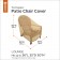 LOUNGE CHAIR COVER SAND (One Size) - Classic# 59942