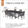 Classic Accessories Veranda 70922 Patio Table And Chair Cover, Rectangle, Medium
