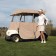 Classic Accessories 72072 Fairway Deluxe 4-Sided Golf Car Enclosure, Sand