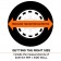 Custom Fit Spare Tire Cover, Black, 24" - 25" - Classic# 80-202-150402-00