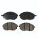 One New Front Ceramic MaxStop Plus Disc Brake Pad MSP1031 w/ Hardware - USA Made