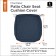 ONE NEW SEAT CUSHION SHELL INDIGO - 23x23x5 - CLASSIC# 60-132-015501-RT