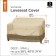 One New Deep Love Seat Cover Pebble - Sml - Classic# 55-649-021501-00