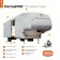 ONE NEW 5TH WHEEL COVER GREY - MODEL 7xT - CLASSIC# 80-299-203101-RT