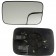 (Dorman #56242) Non-Heated Plastic Backed Door Mirror Glass Left