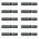 10 Double Ended Studs - 5/16-18 x 7/16 In. and 5/16-24 x 5/8 In - Dorman 675-091