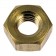 25 Hex Nuts - Metric Brass - M10-1.5x65 - Hex 13.85 mm (Dorman #680-155)