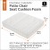 ONE NEW SEAT CUSHION FOAM 3 INCH NO COLOR - 21x19x3 - CLASSIC# 61-009-010909-RT
