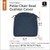 ONE NEW SEAT CUSHION SHELL INDIGO - 18x18x2 CONT - CLASSIC# 60-135-015501-RT