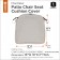 ONE NEW BACK SEAT CUSHION SHELL GREY - 18x18x2 CONT - CLASSIC# 60-079-011001-RT