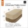One New Rect Ottoman Cover Pebble - Xs - Classic# 55-644-361501-00