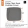ONE NEW SEAT CUSHION SHELL CHARCOAL - 23x20x3 - CLASSIC# 60-157-010801-RT