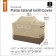 One New Island Grill Cover Pebble - Med - Classic# 55-625-031501-00