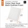 ONE NEW BACK CUSHION FOAM 2 INCH NO COLOR - 21x23x2 - CLASSIC# 61-022-010922-RT