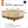 One New Sq Fire Table Cover Pebble - Square - Classic# 55-620-011501-00