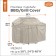 One New Bbq Grill Cover Gray - Med - Classic# 55-660-036701-Rt